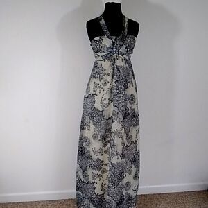 Maxi Dress Straples Size S M